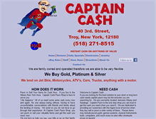 Tablet Screenshot of captainpawn.com